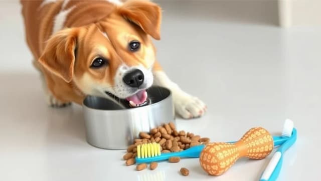 Bästa anti plack hundfoder för friska tänder