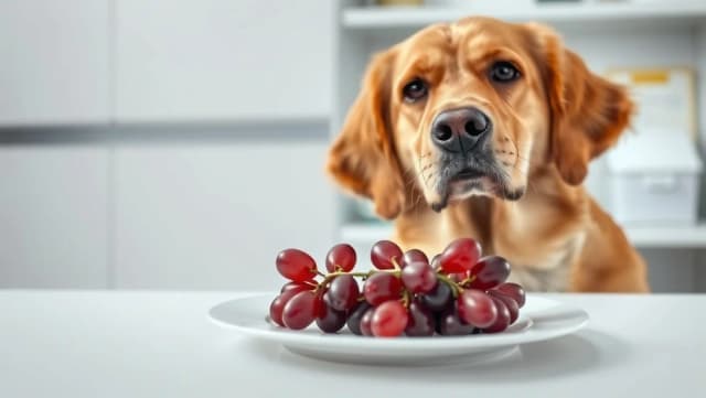 Varför är vindruvor farligt för hundar